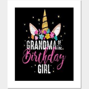 Grandma of the birthday girl Posters and Art